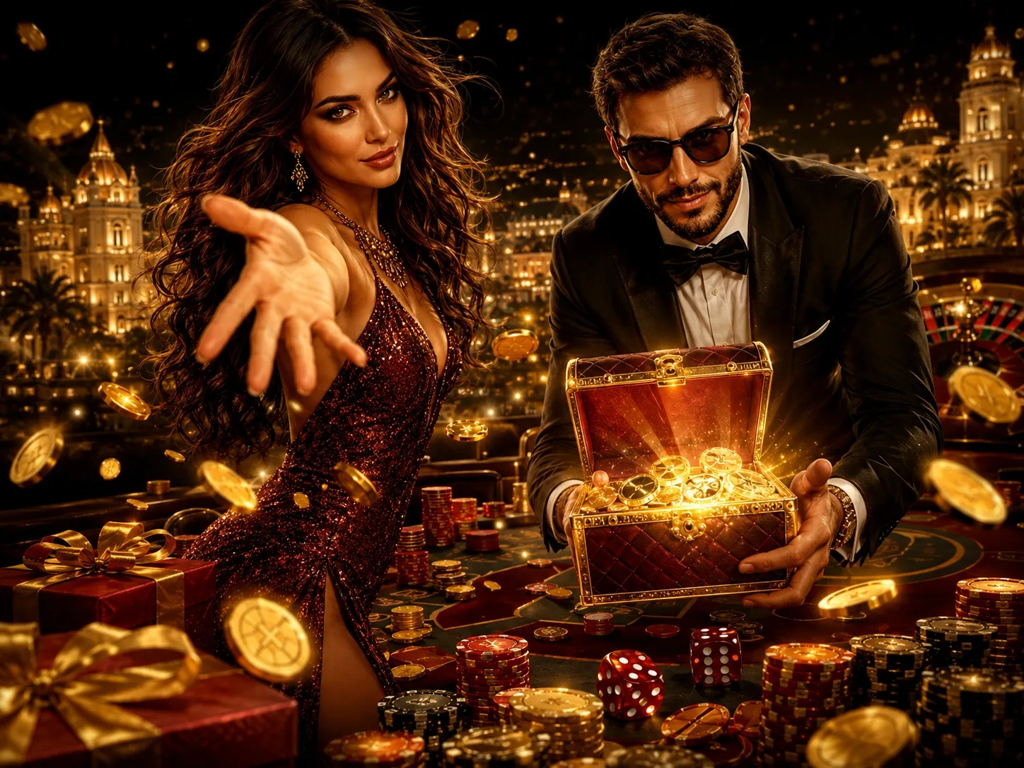 Golden Bonus Treasure Casino Night